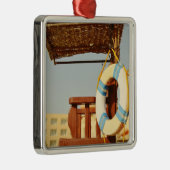 Leibwächtersitz Silbernes Ornament (Rechts)