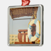 Leibwächtersitz Silbernes Ornament (Links)