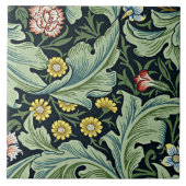 Leicester, beliebtes Muster von William Morris, Fliese (Vorderseite)
