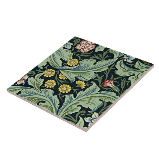 Leicester, beliebtes Muster von William Morris, Fliese (Seite)