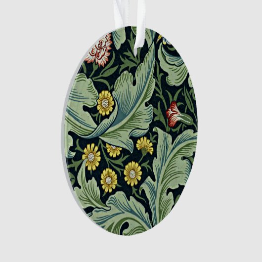 Leicester, beliebtes Muster von William Morris Ornament (Vorderseite)