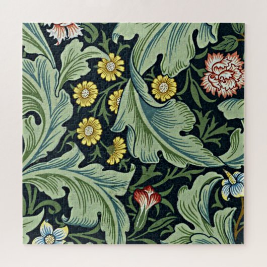 Leicester, beliebtes Muster von William Morris, Puzzle (Horizontal)