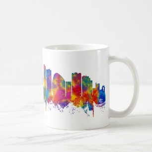 Leicester England Skyline Kaffeetasse
