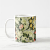Leicester Floral Muster mit Monogramm Kaffeetasse (Links)