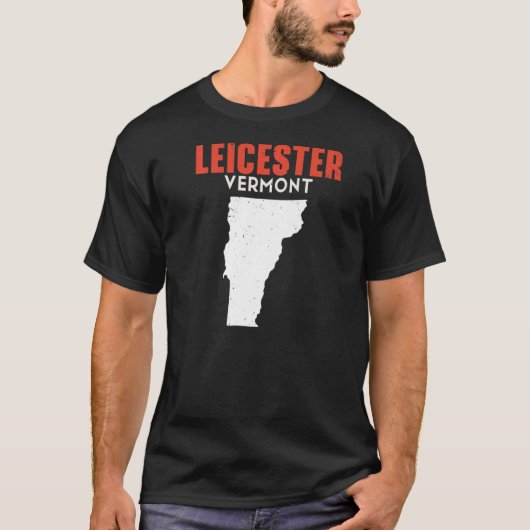 Leicester Vermont USA Staat America Travel Vermont T-Shirt (Vorderseite)