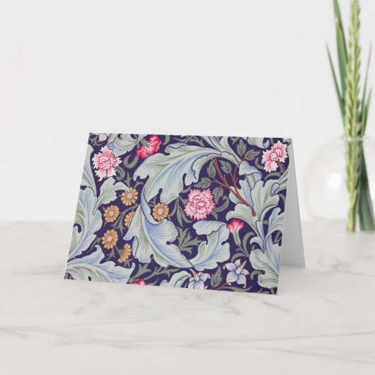 Leicester, William Morris Karte (Vorderseite)