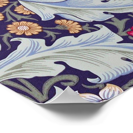 Leicester, William Morris Poster (Ecke)