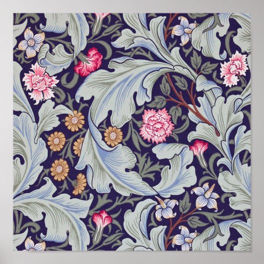 Leicester, William Morris Poster (Vorne)