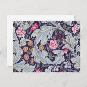 Leicester, William Morris Postkarte (Vorne/Hinten)