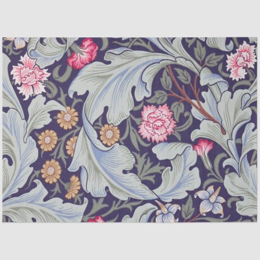 Leicester, William Morris Seidenpapier (Vorderseite)