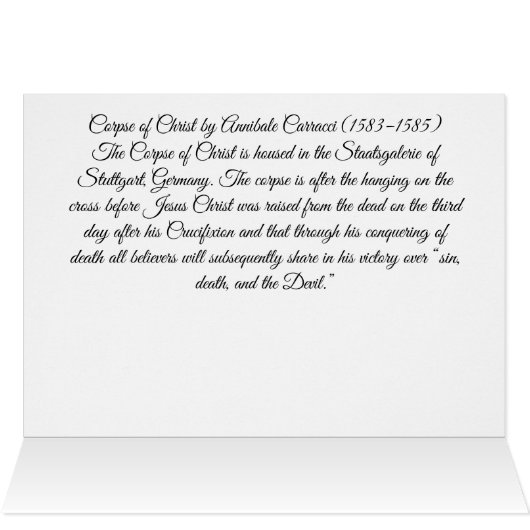 Leiche Christi (Innenansicht Horizontal (Oben))