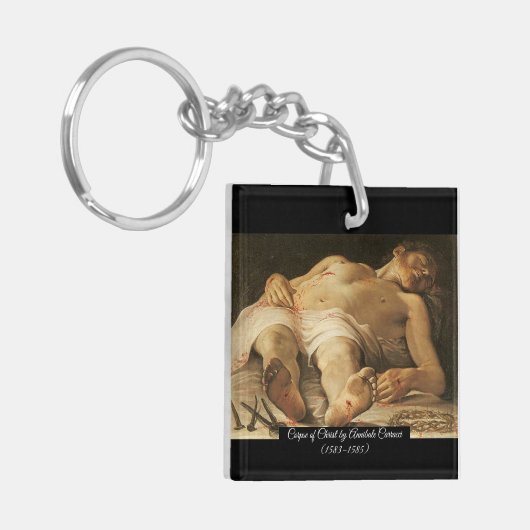 Leiche Christi Schlüsselanhänger (Vorderseite links)