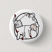 Leichen-Handwerks-Ungetüm-Knopf Button (Vorderseite)