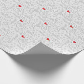 Leichen, Ziergegenstände und Hörpapier Geschenkpapier (Ecke)