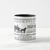 Leichenbestatter-Kaffee-Tasse Tasse (Zentrum)