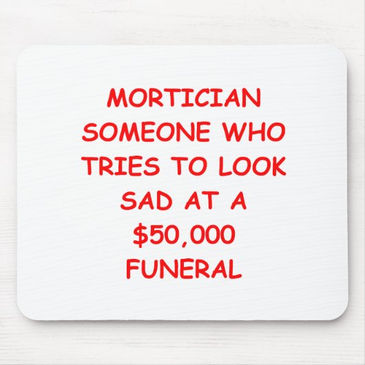 Leichenbestatter Mousepad (Vorne)