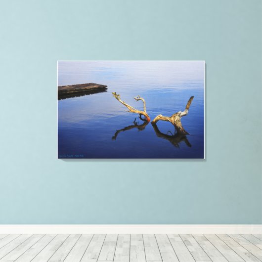 Leichenruhe - gewickelte Leinwand (Insitu (Holzboden))