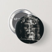 Leichentuch von Turin, negativ Button (Vorne & Hinten)