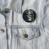 Leichentuch von Turin, negativ Button (Beispiel)