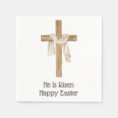 Leichenverkleidung des Turiner Osterkreuzkreuzes R Serviette (Vorderseite)