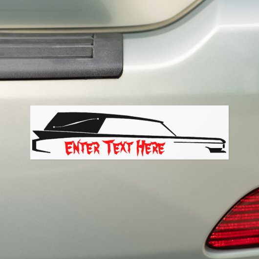 LEICHENWAGEN-Autoaufkleber Autoaufkleber (Auf Auto)