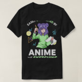Leicht abgelenkt durch Anime und Sketching Anime T T-Shirt (Design vorne)