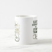 Leicht abgelenkt durch Dampfzug, Triebfahrzeugführ Kaffeetasse (Mittel)