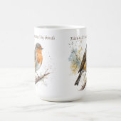 Leicht abgelenkt durch das Zitat zum Vogelspass Kaffeetasse (Mittel)