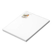 Leicht abgelenkt durch das Zitat zum Vogelspass Notizblock (Rotiert)