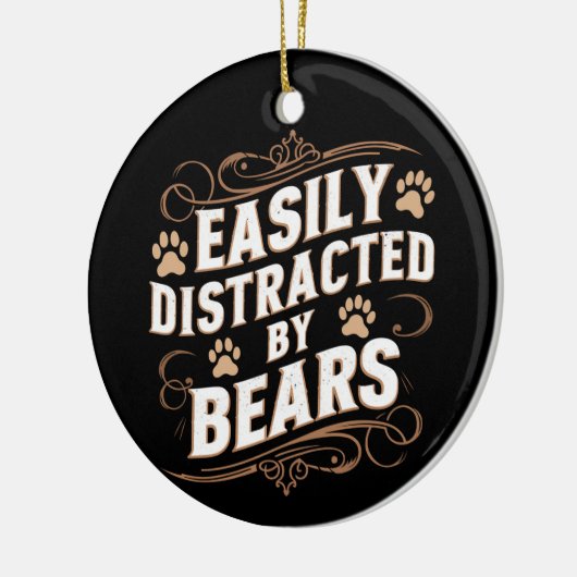 Leicht abgelenkt durch den Gay Bären-Stolz Keramik Ornament (Links)