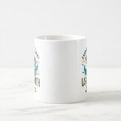 Leicht abgelenkt durch den großen Mund-Bass-Largem Kaffeetasse (Mittel)