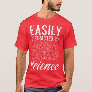 Leicht abgelenkt durch die wissenschaftliche Biolo T-Shirt