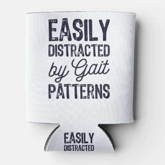 Leicht abgelenkt durch Gangmuster Dosenkühler (Vorderseite)