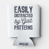 Leicht abgelenkt durch Gangmuster Dosenkühler (Rückseite)