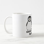 Leicht abgelenkt durch Pinguine Kaffeetasse (Links)