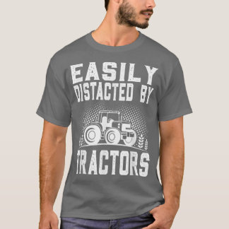 Leicht abgelenkt durch Traktoren Bauer T - Shirt