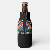 Leicht abgelenkt durch Traktoren-Shirt-Bauer F Flaschenkühler (Flasche Rückseite)