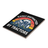 Leicht abgelenkt durch Traktoren-Shirt-Bauer F Fliese (Seite)