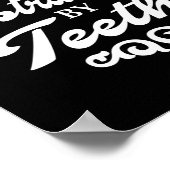 Leicht abgelenkt durch Zahnzahnärzte Poster (Ecke)