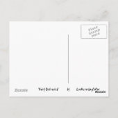 leicht abgelenkt postkarte (Rückseite)