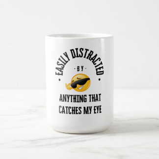 Leicht abgelenkt von allem, was mein Auge fängt Kaffeetasse