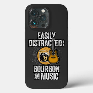 Leicht abgelenkt von Bourbon und Music Case-Mate i iPhone Hülle
