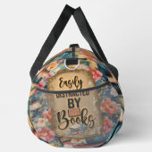 Leicht abgelenkt von Büchern - Wasserfarbenbuch Lo Duffle Bag (Rechts)