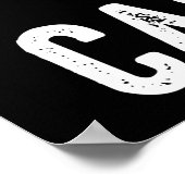 Leicht abgelenkt von Calico Katzen Poster (Ecke)