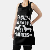 Leicht abgelenkt von Dackeln Dackel Hund Schürze (InSitu)