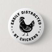 Leicht abgelenkt von den Anführungszeichen für Hüh Button (Vorderseite)