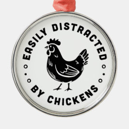 Leicht abgelenkt von den Anführungszeichen für Hüh Ornament Aus Metall