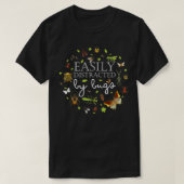 Leicht abgelenkt von den Bugs Funny Bug Insekten S T-Shirt (Design vorne)