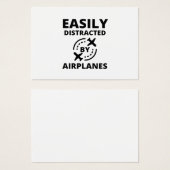 Leicht abgelenkt von Flugzeug lustigen Piloten-Avi (Vorne & Hinten)