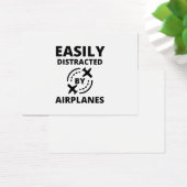 Leicht abgelenkt von Flugzeug lustigen Piloten-Avi (Schreibtisch)